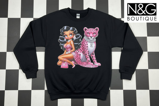 LV BETTY BEAUTY #0103 (ALL SEASON) (RETRO) GREAT FOR OVERSIZED SHIRTS