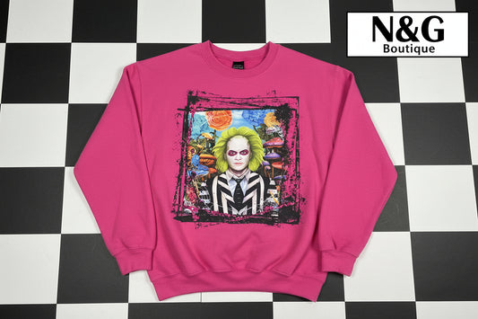 BEETLEJUICE #0154 GREAT FOR OVERSIZED TSHIRTS (CHARACTERS) (HALLOWEEN)