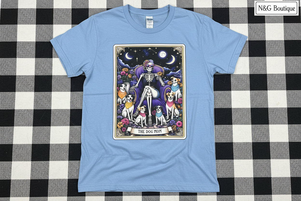 THE DOG MOM #0176 PERFECT FOR AN OVERSIZED TSHIRT