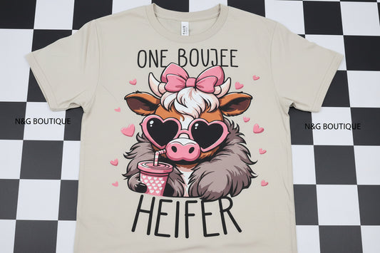 ONE BOUGIE HEIFER HIGHLAND COW #0130 (HIGHLANDCOW)