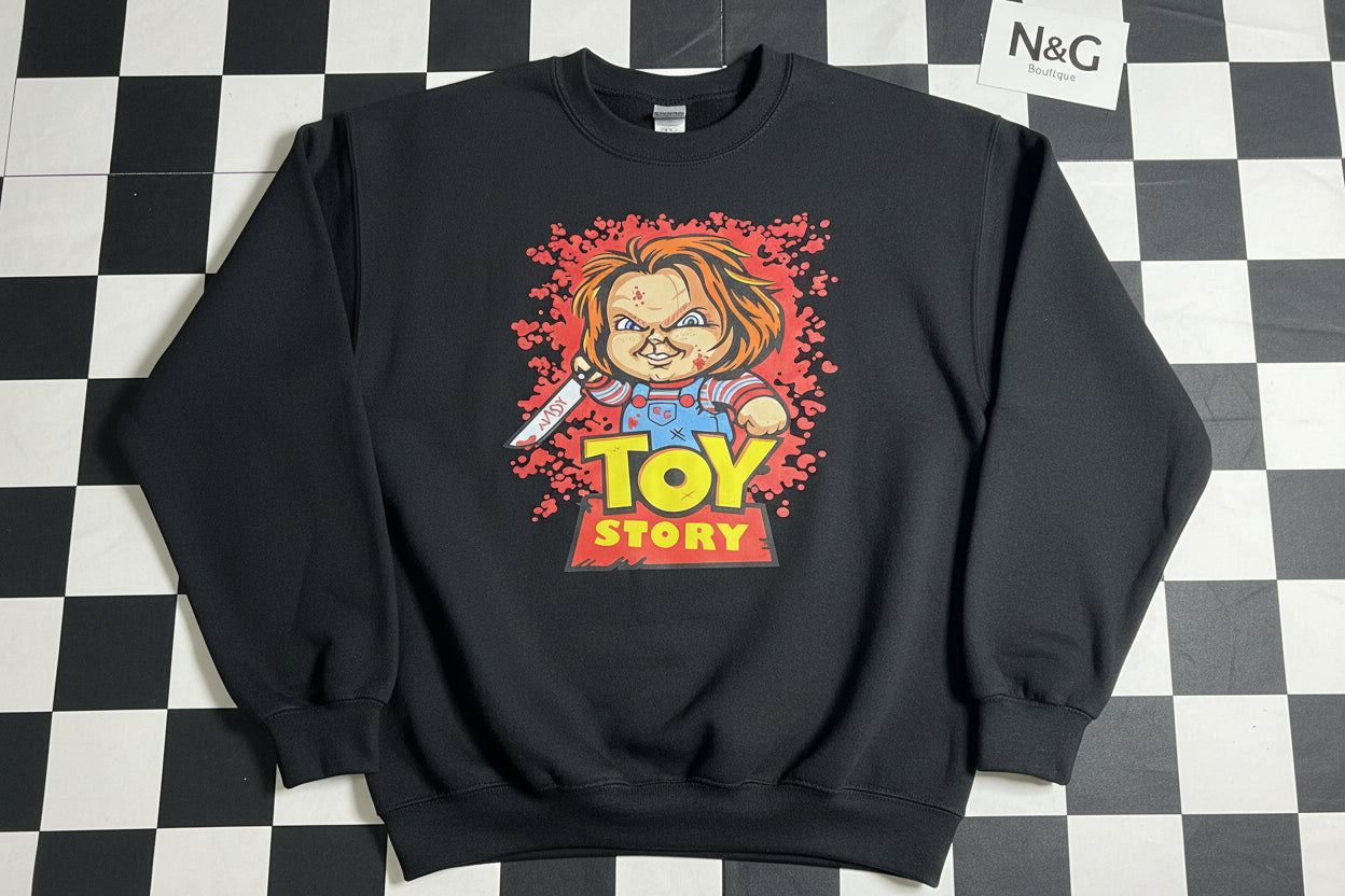 ANDY TOY STORY #0116 (HALLOWEEN) (CHARACTERS) GREAT FOR OVERSIZED TSHIRTS