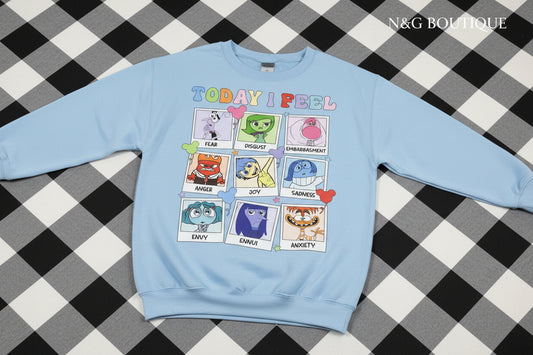 TODAY I FEEL #0160 PERFECT FOR OVERSIZED TSHIRTS (CHARACTERS) (ALL SEASON)