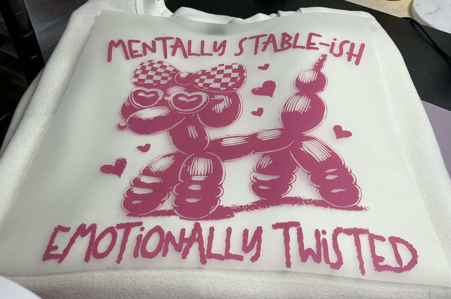 MENTALLY STABLE-ISH EMOTIONALLY TWISTED #0226 (ALL SEASON) (HUMOR)