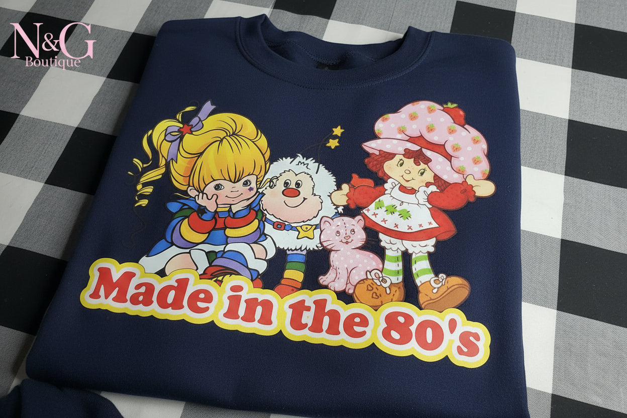 MADE IN THE 80 #0144 PERFECT FOR OVERSIZED TSHIRTS (RETRO)