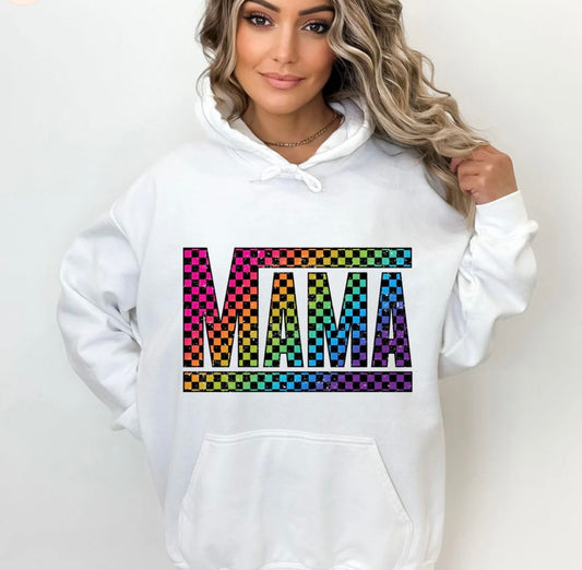 RAINBOW MAMA VANS GLITTER PRINT #0084 (MAMA)