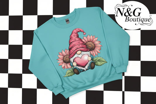 GNOME LOVE #0169 PERFECT FOR ND OVERSIZED TSHIRTS (VALENTINES) (ALL SEASON)