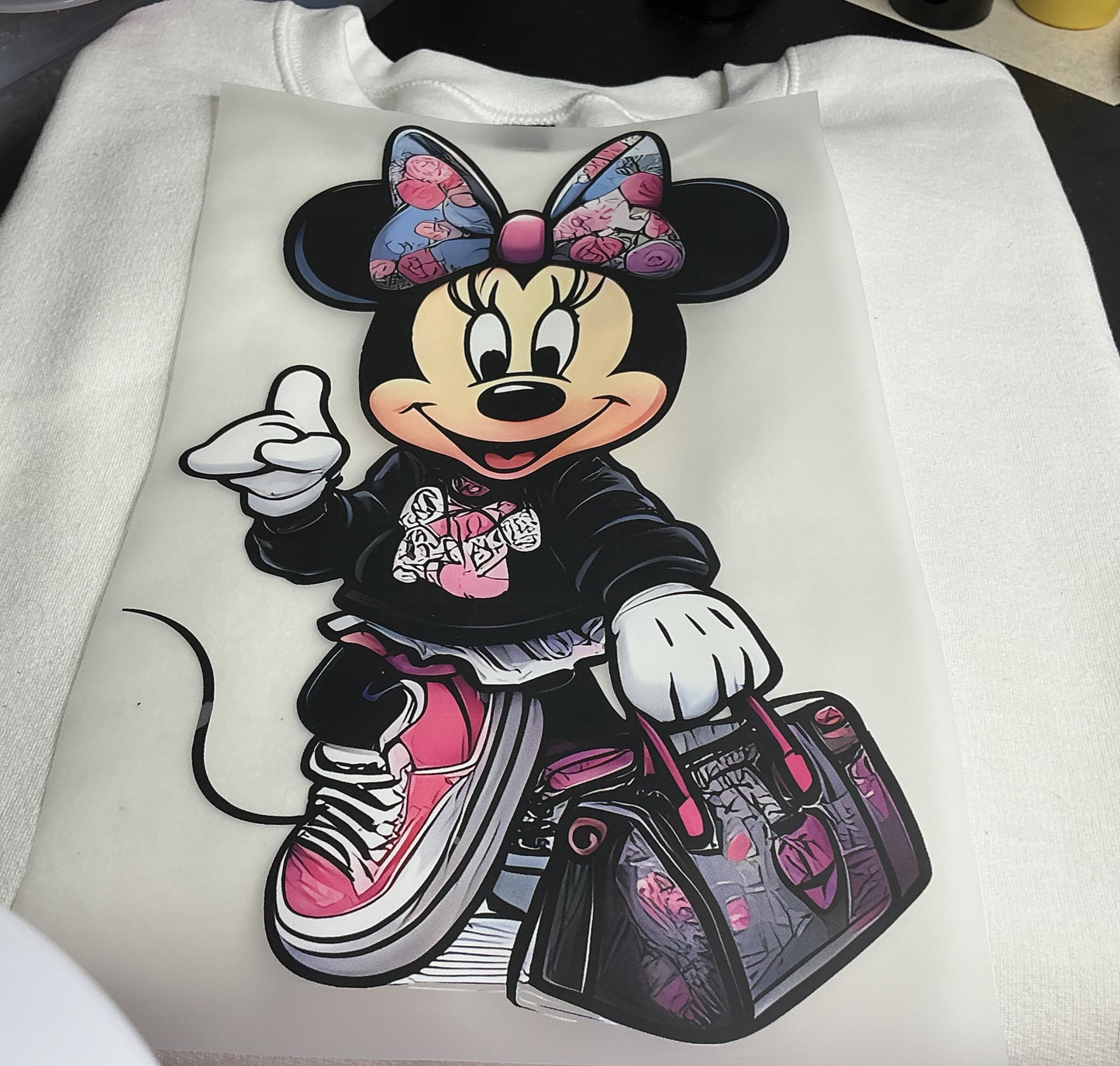 CUTE MOUSE #0158 PERFECT FOR OVERSIZED TSHIRTS (CHARACTER)