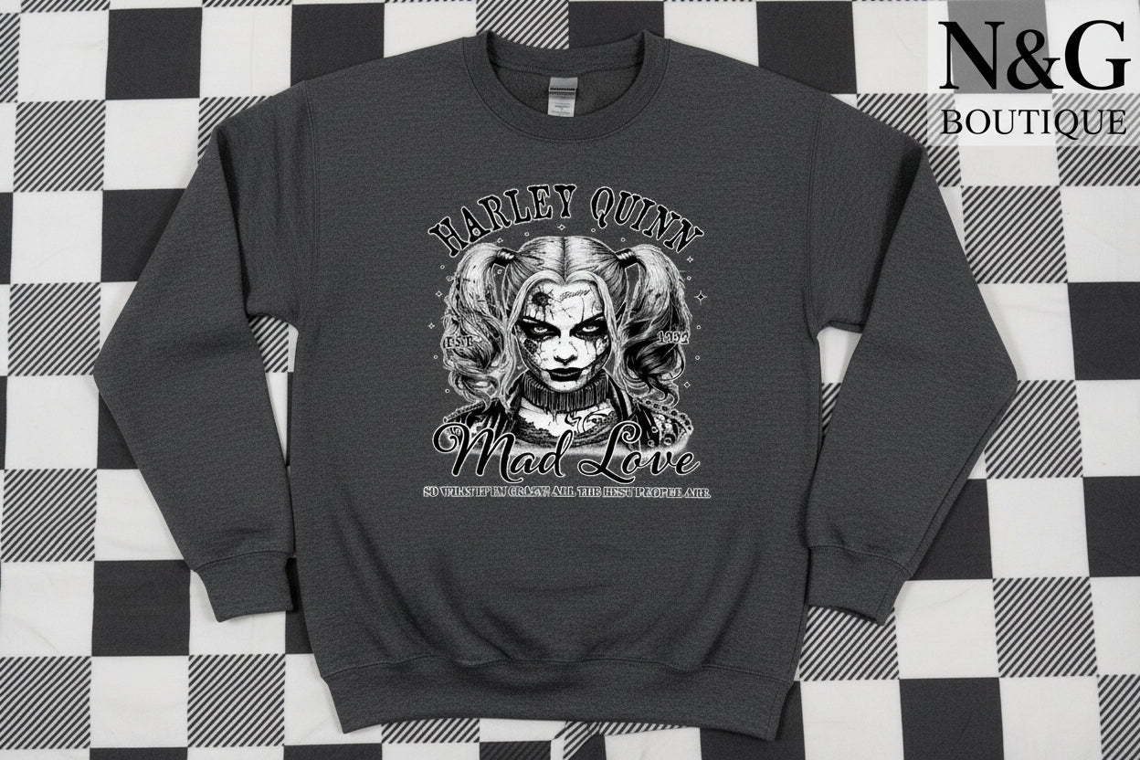 MAD LOVE #0118 GREAT FOR OVERSIZED TSHIRTS (CHARACTERS) (RETRO)