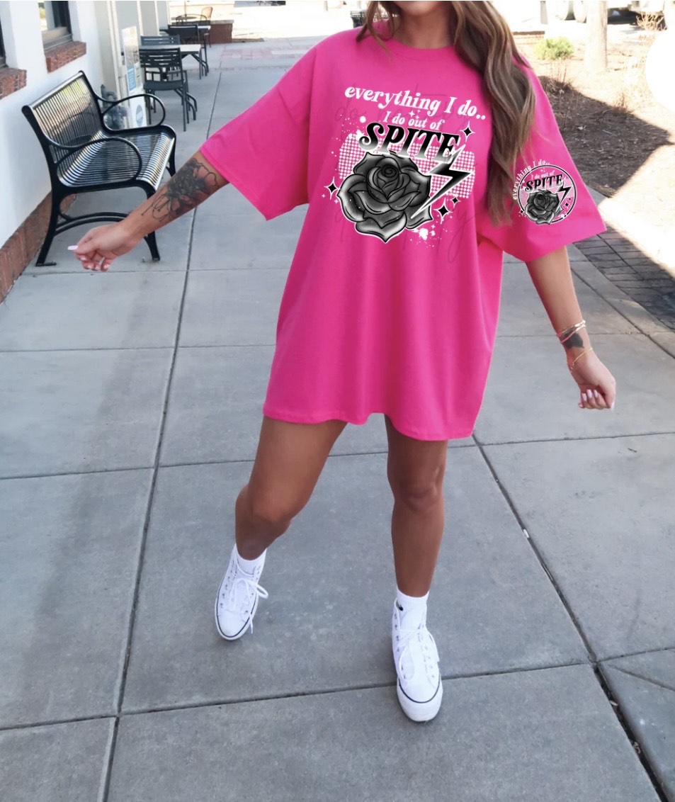 EVERYTHING I DO I DO OUT OF SPITE FRONT W/SLEEVE #0021 (ALL SEASON) (HUMOR)