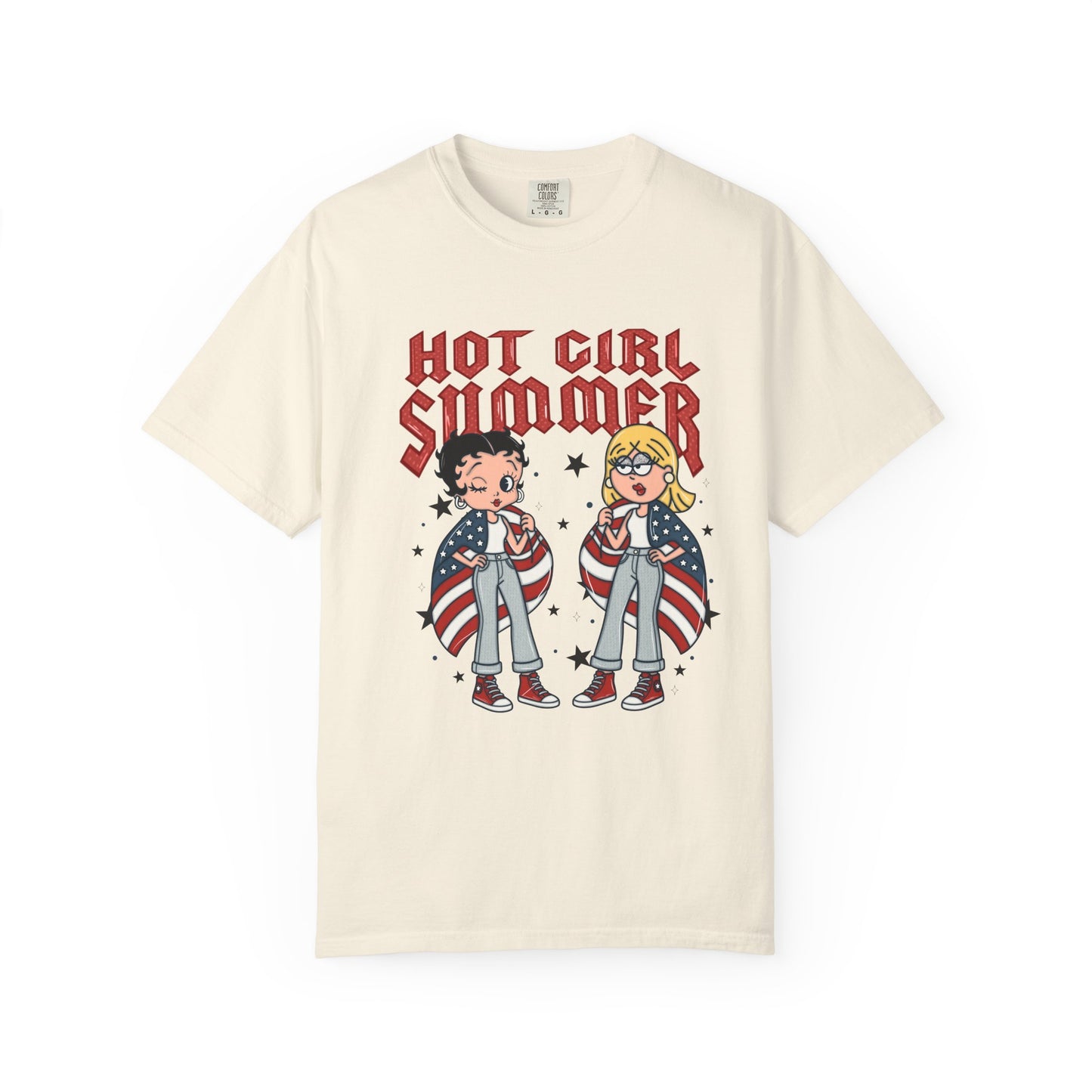 Hot Girl Summer T-Shirt — Retro Betty & Veronica Americana Graphic Tee