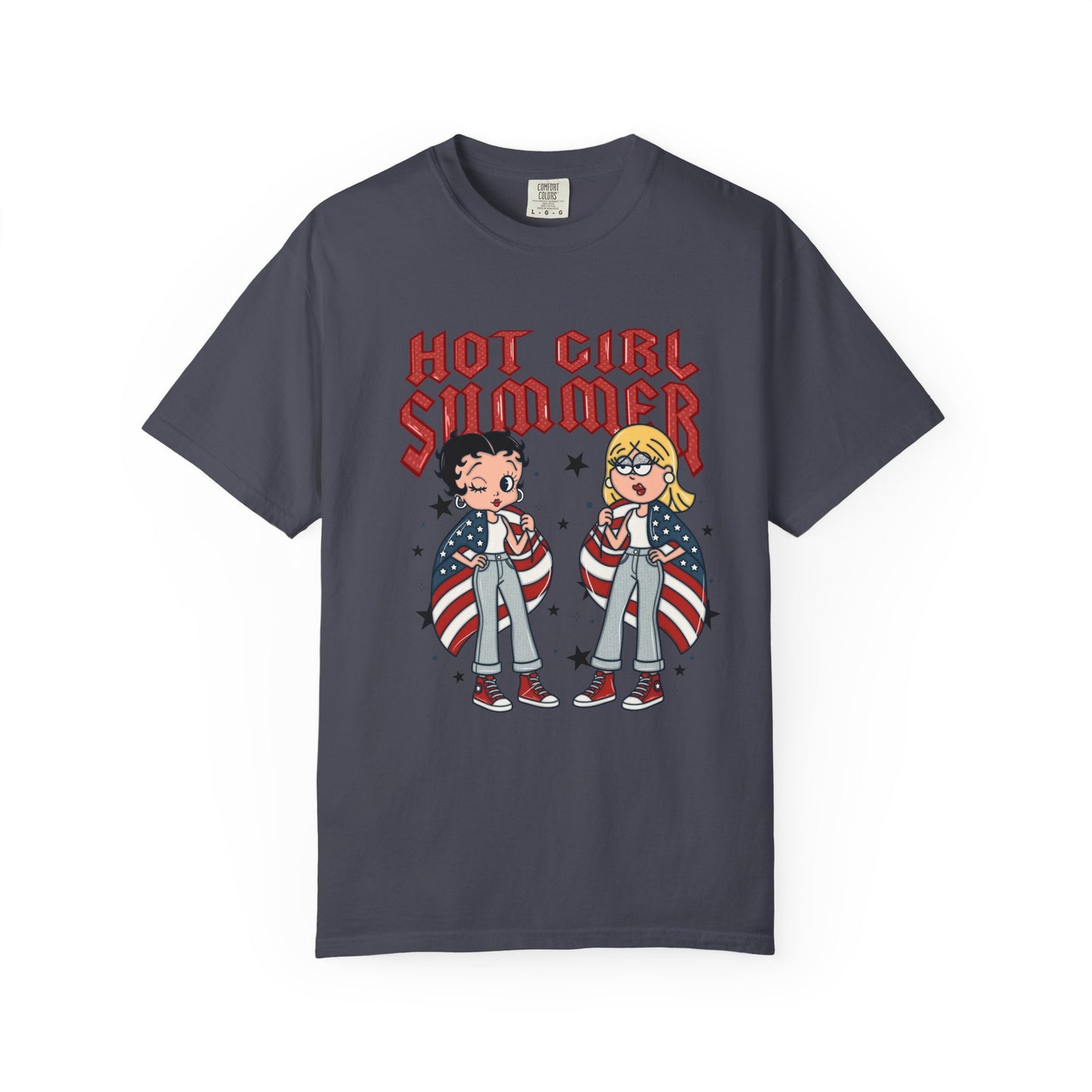 Hot Girl Summer T-Shirt — Retro Betty & Veronica Americana Graphic Tee