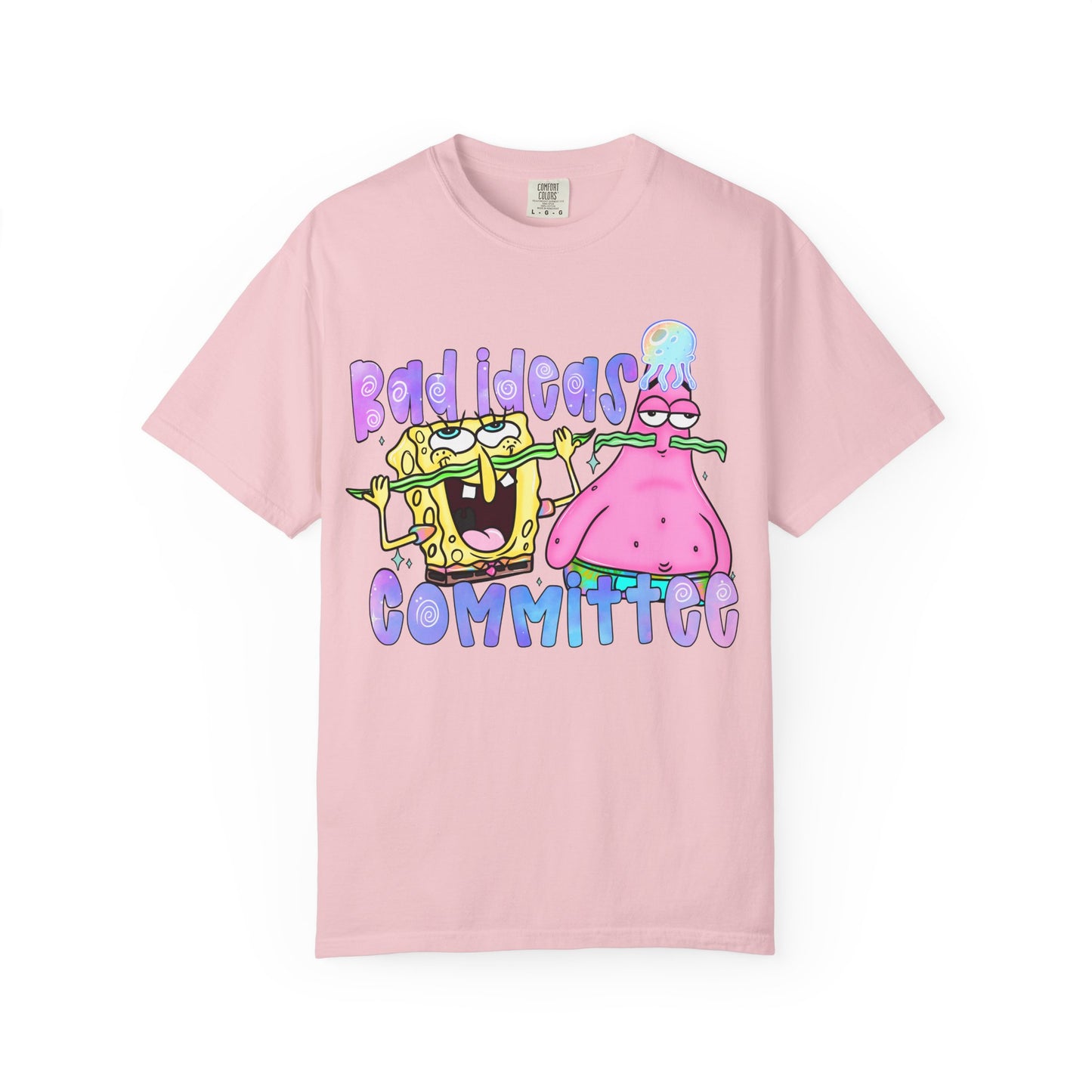 Bad Ideas Committee T-Shirt — Funny Sponge & Patrick Graphic Tee