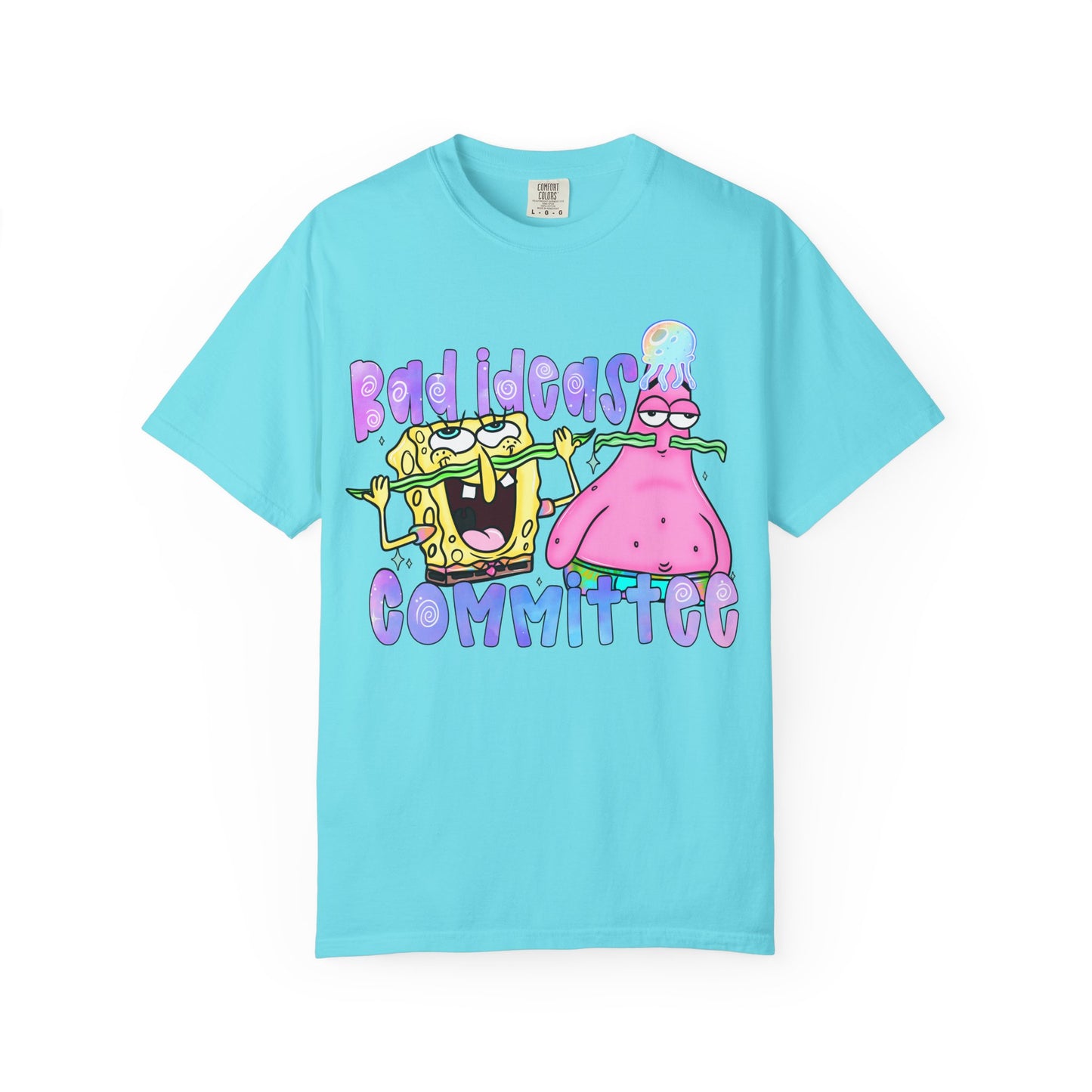 Bad Ideas Committee T-Shirt — Funny Sponge & Patrick Graphic Tee