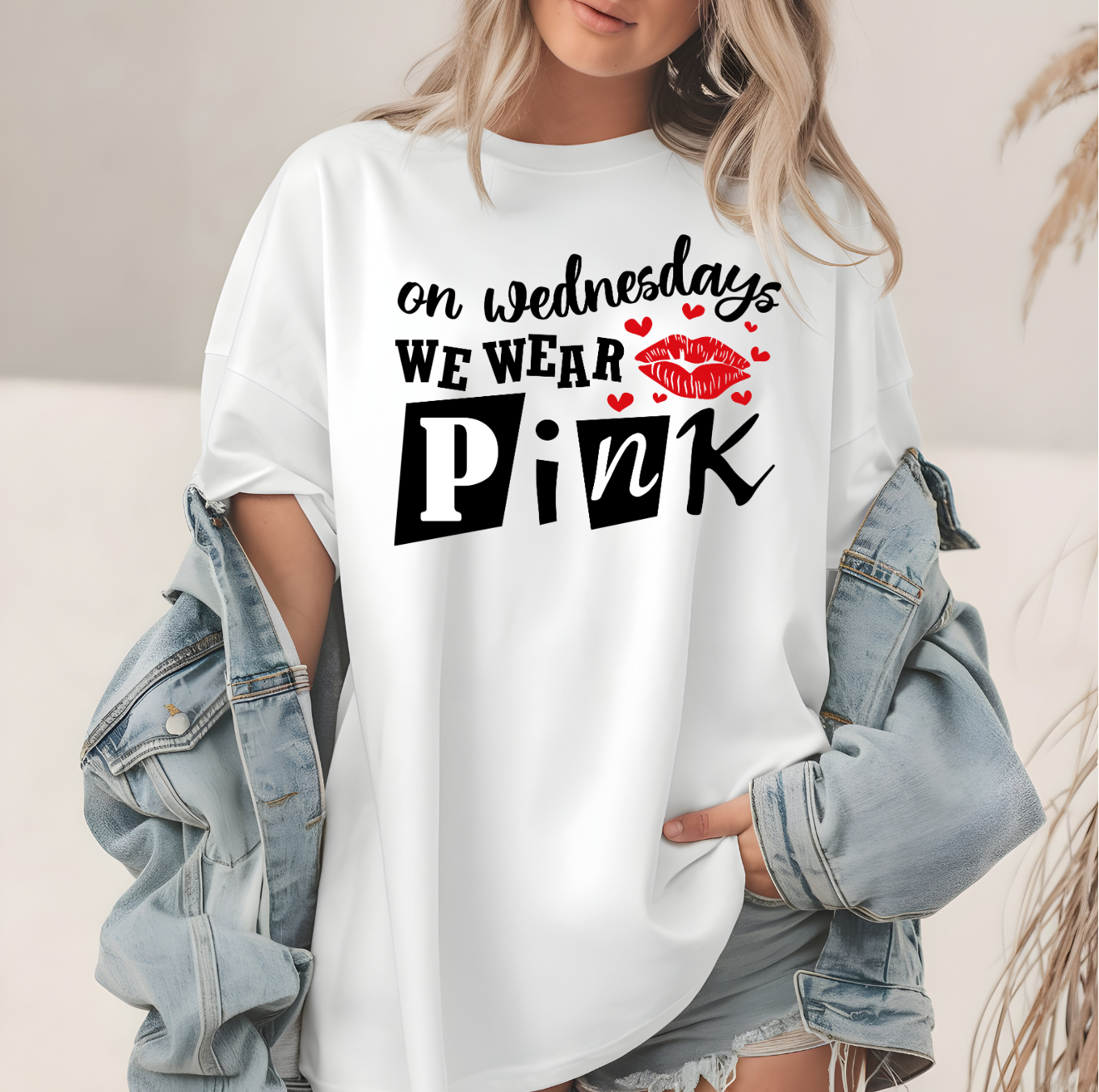 #2069 ON WEDNESDAY WE WEAR PINK