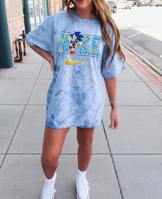 Sonic Swoosh DTF Print #538