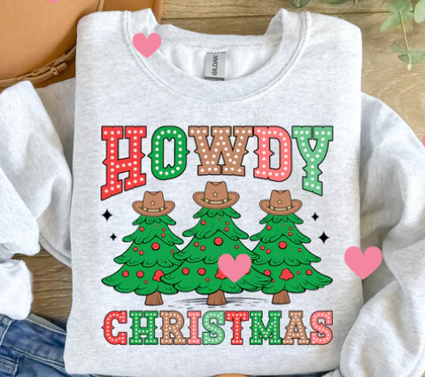 #994 HOWDY CHRISTMAS GLITTER