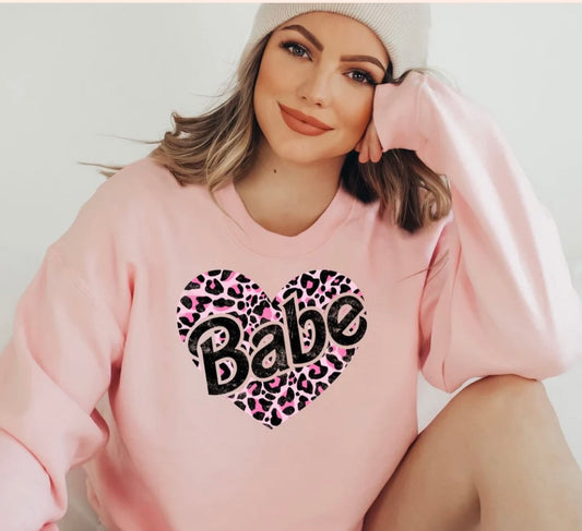 LEOPARD HEART BABE GLITTER #0011 (VALENTINE) (ALL SEASON)