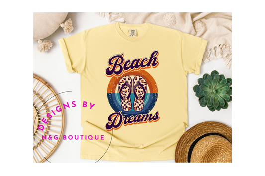 BEACH DREAM DTF OR SUBLIMATION PRINT #373