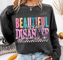 #998 BEAUTIFUL DISASTER GLITTER