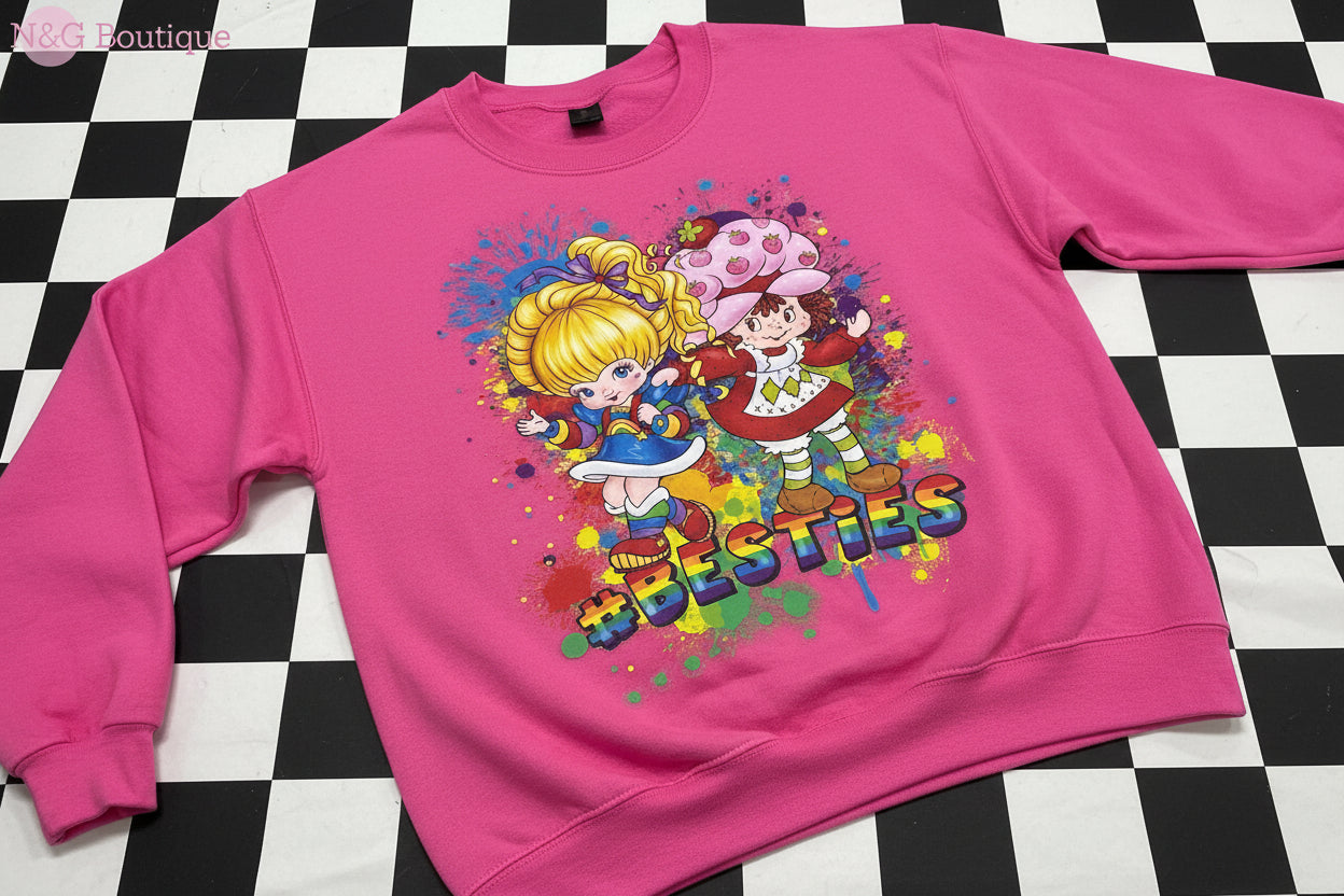 BESTIES STRAWBERRY AND FRIEND NON-GLITTER #0014 (ALL SEASON)