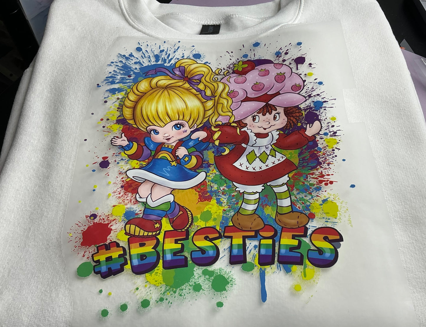 BESTIES STRAWBERRY AND FRIEND NON-GLITTER #0014 (ALL SEASON)