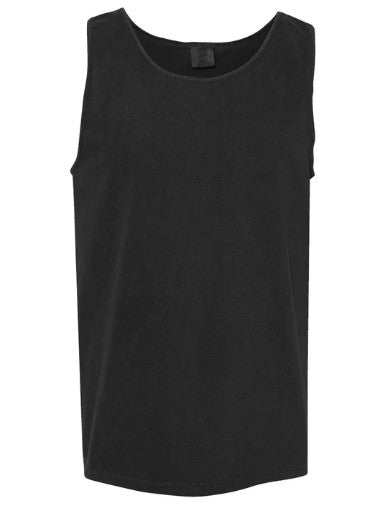BLACK Comfort Colors - 9360 Garment-Dyed Heavyweight Tank Top