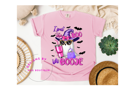 BOO BOUGIE DTF OR SUBLIMATION PRINT #369