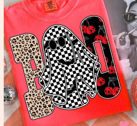 #1015 BOO GLITTER PATTERN