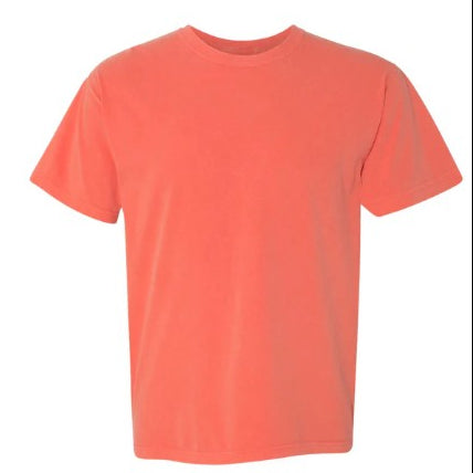 BRIGHT SALMON  Comfort Colors C1717 Unisex Heavyweight RS T-Shirt