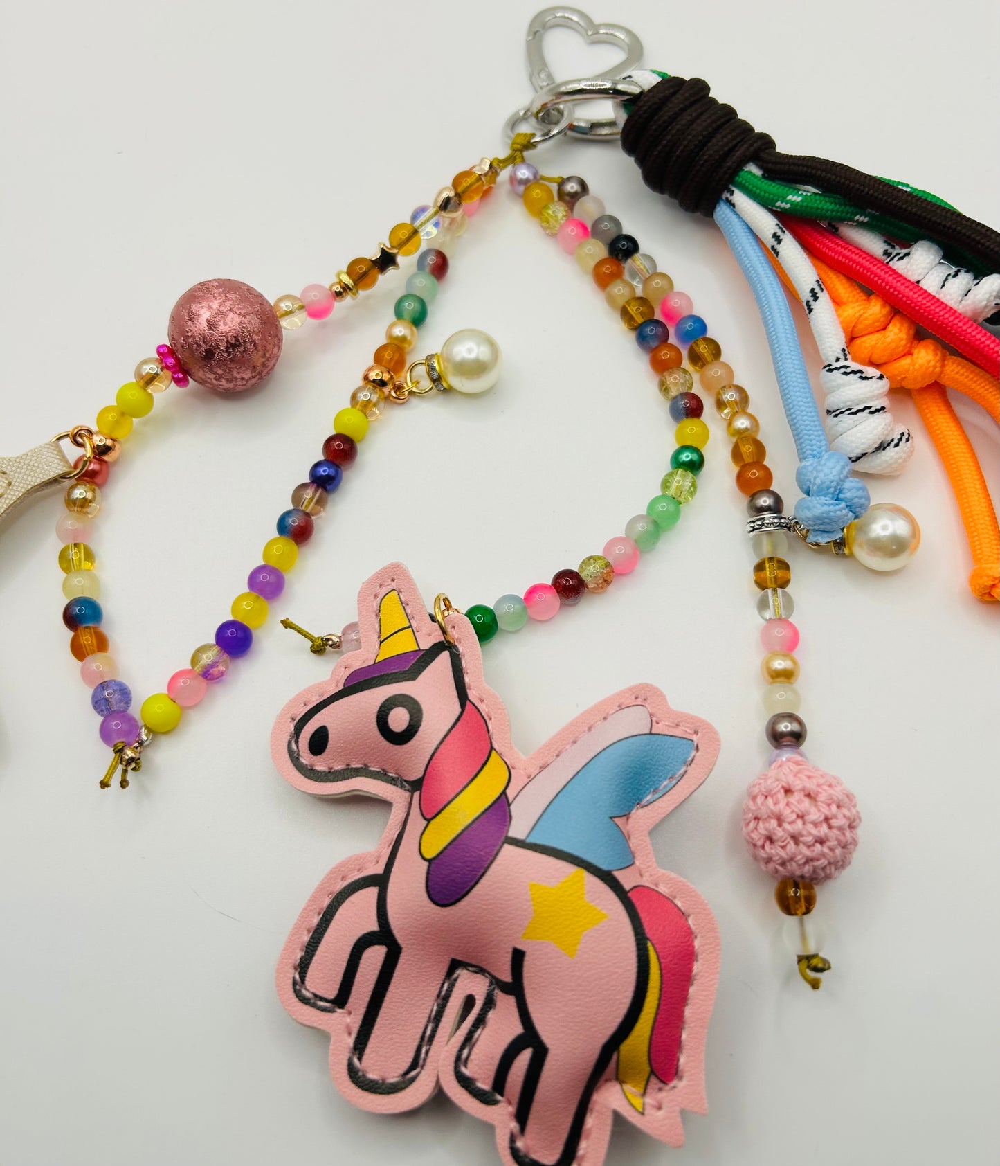 UNICORN/STAR BAG CHARM /KEY CHAIN