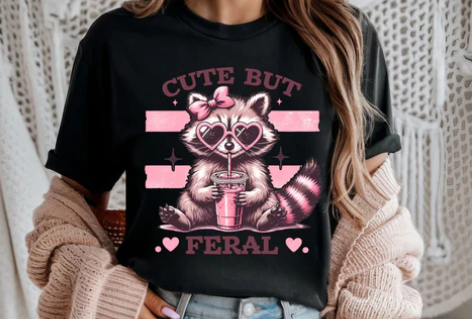 #1044 CUTE BUT FERRAL GLITTER