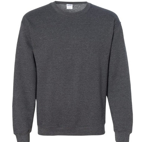 DARK HEATHER Gildan G180 Unisex Heavy Blend™ 50/50 Crewneck Sweatshirt