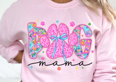 #1032 DOG MAMA GLITTER