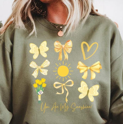 You Are My Sunshine Seamless #373 Available in Sublimation and DTF Just Pick Your Shirt