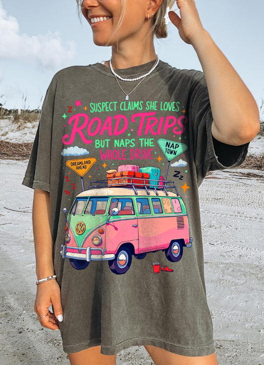 Road trip #509 Available in Sublimation or DTF Just Pick Your Shirt