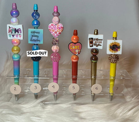 Premade Beaded Pens