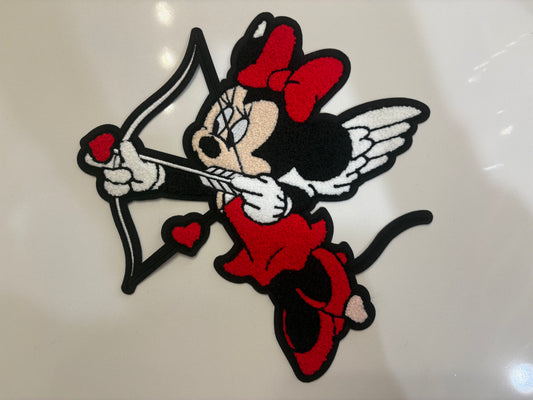 CHENILLE PATCHES MOUSE CUPID
