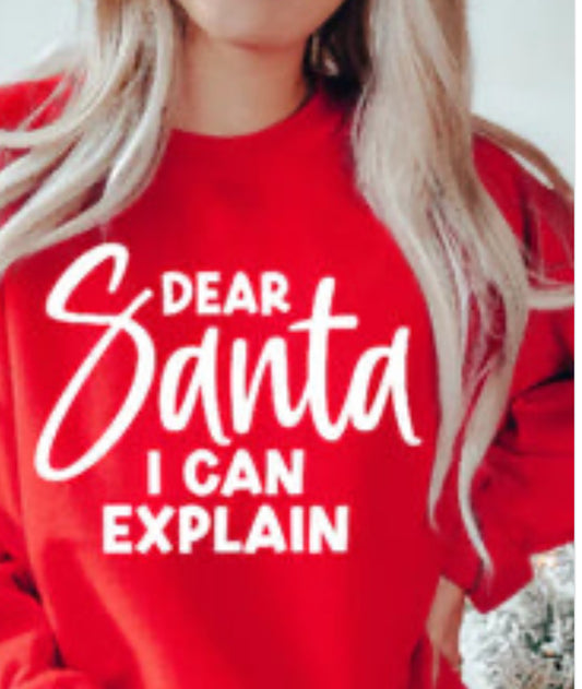 Dear Santa, I can explain DTF Print #305