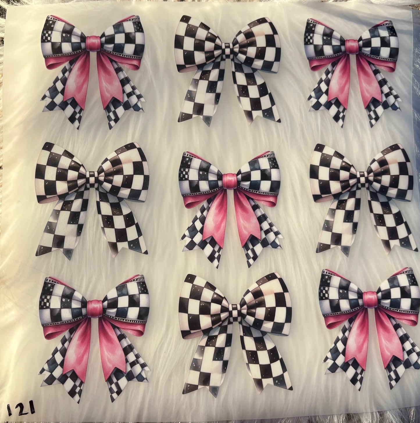 Racing Bows Print #121