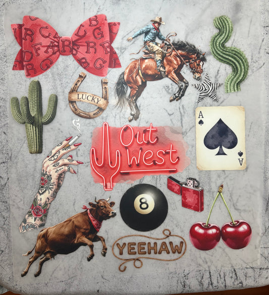 Out West #288 Available in Dtf Just Pick Your Shirt