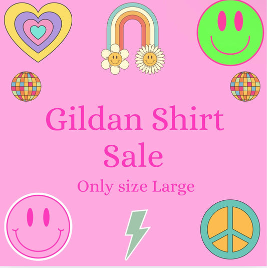 Gildan Shirt Sale