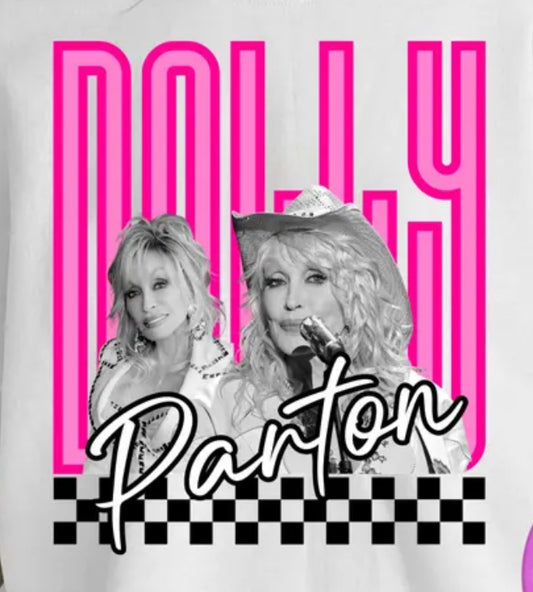 Dolly Print #150 Available in Sublimation and DTF Just Pick Your Shirt