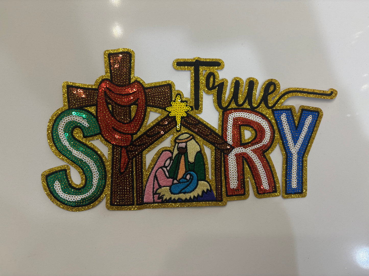 CHENILLE PATCHES TRUE STORY FAITH