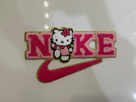 CHENILLE PATCHES SPORTY KITTY