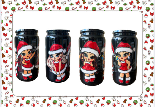 Christmas Glass Cup