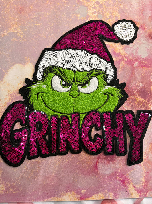 CHENILLE PATCHES GREEN MAN