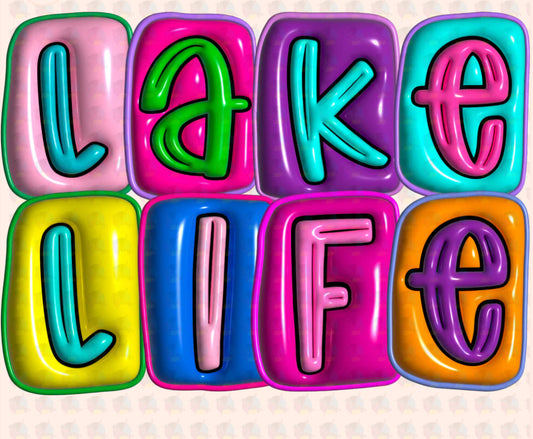Lake Life  #315 Available in DTF Just Pick Your Shirt  GLITTER