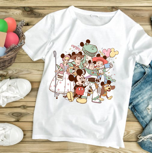 Characters # 514 Available in Sublimation or DTF Just Pick Your Shirt