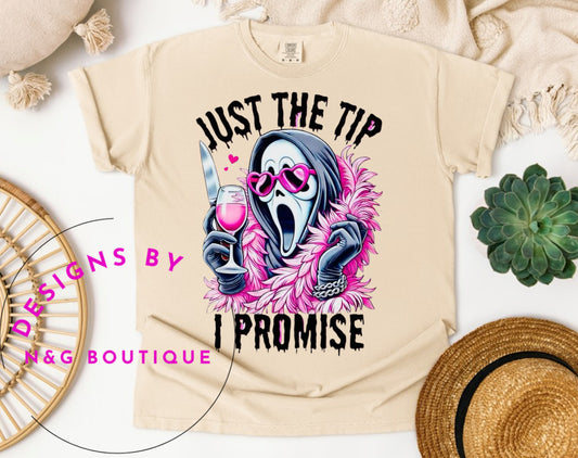 Just the tip DTF Print #547