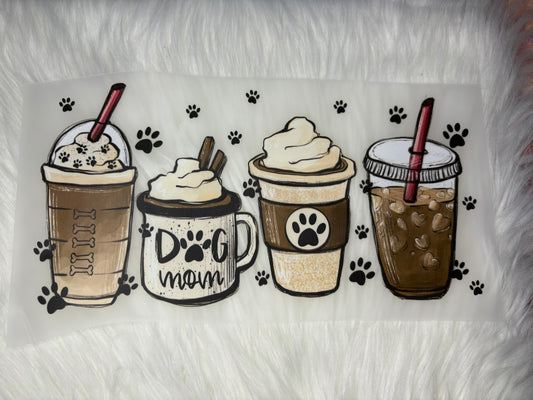 Dog Mom Coffee Print #101